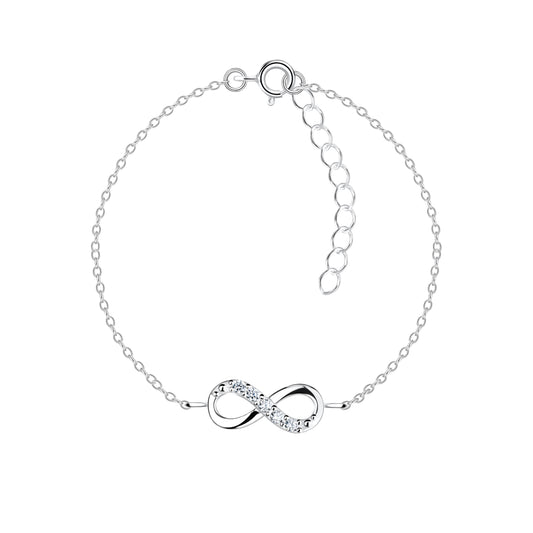 Silver Infinity Bracelet