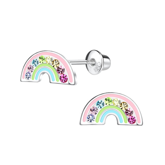 Edition Rainbow Zircon Ear Studs