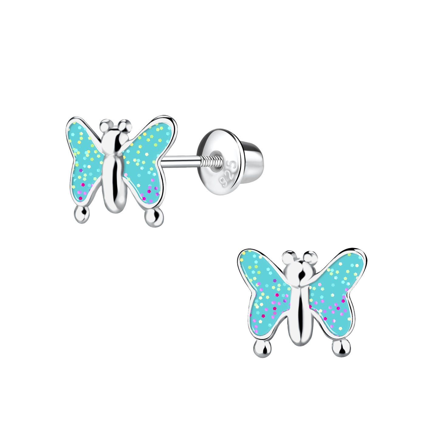 Edition Blue Butterfly Screwback