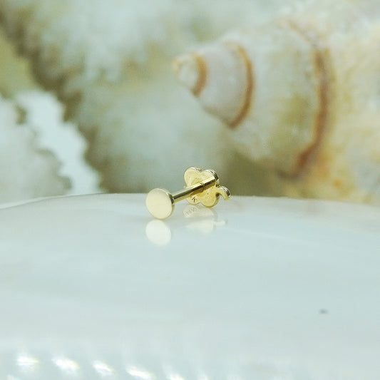 14KY Screwtube Round disc+6.5mmL tube (per piece)