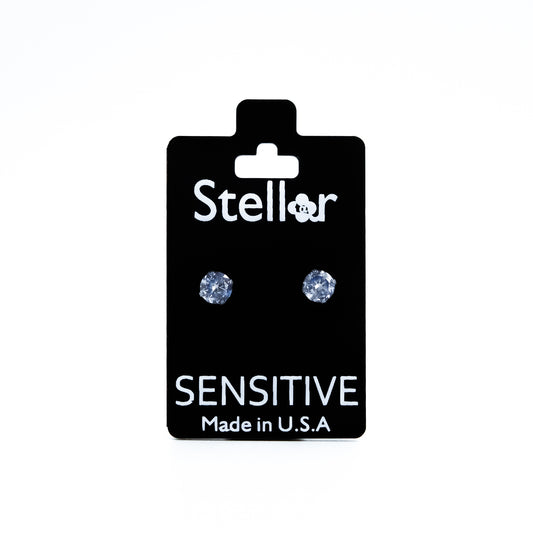 CZ Gem Blue Neon 5MM S/S