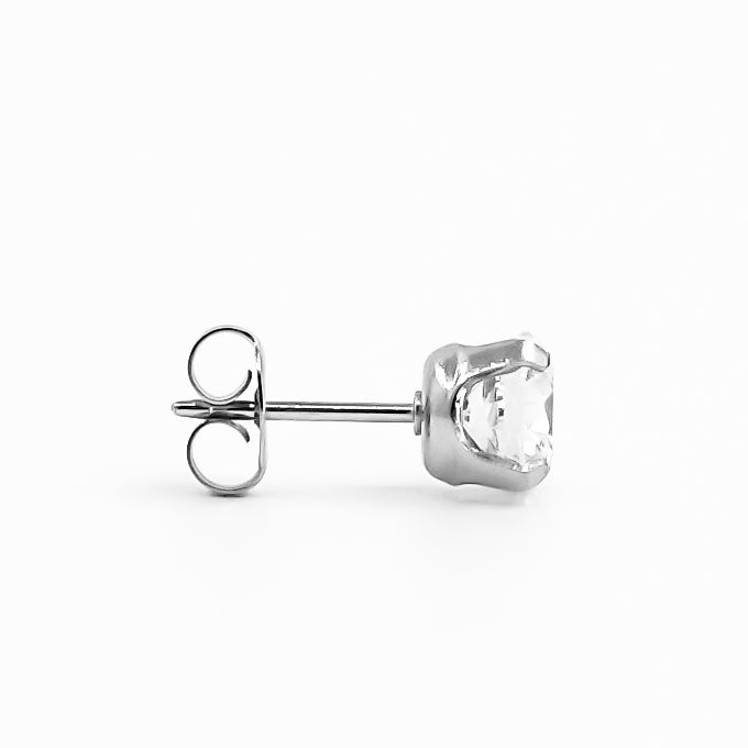 CZ Gem 6MM S/S
