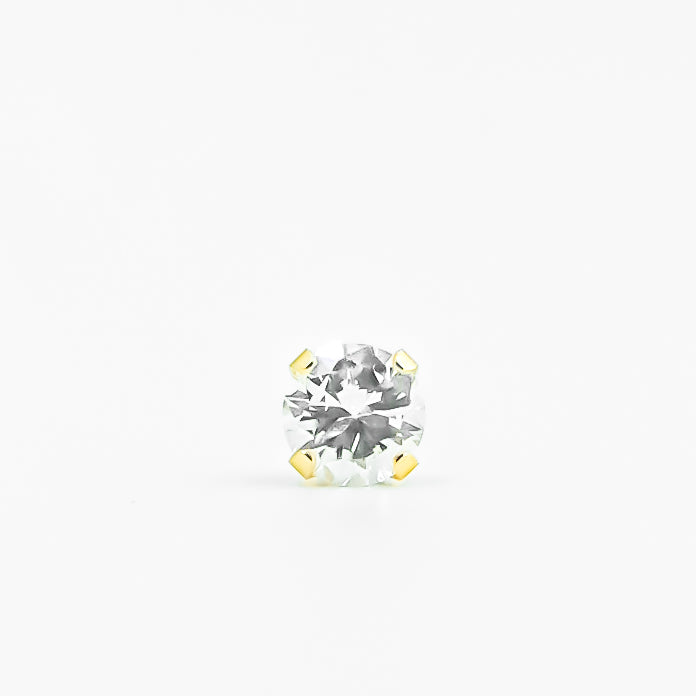 CZ Gem 5MM G/P