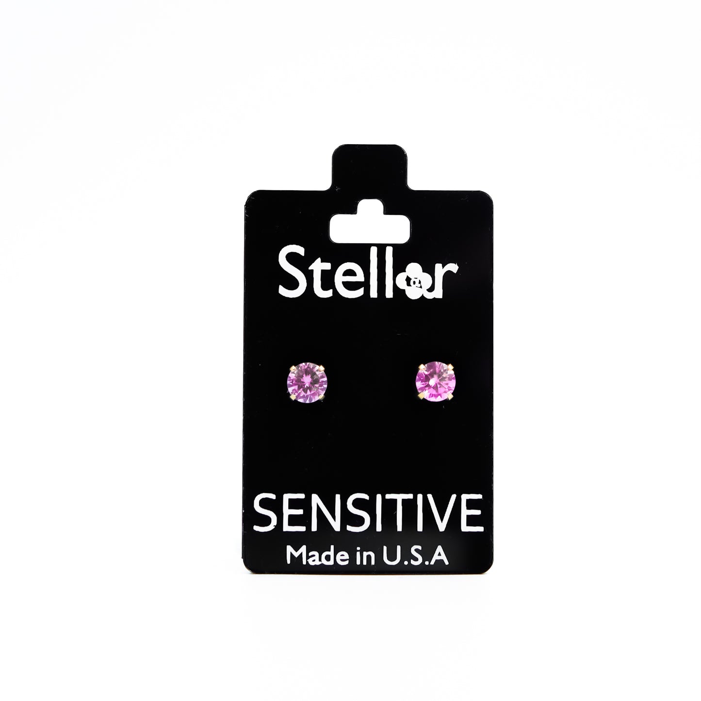 CZ Gem Pink 5MM G/P