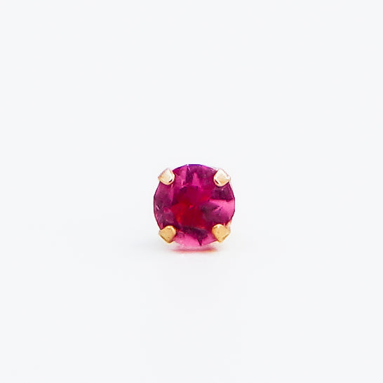 Mini Birthstone Rose OCT G/P