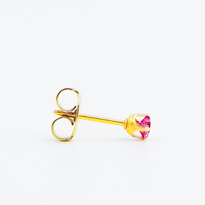 Mini Birthstone Rose OCT G/P