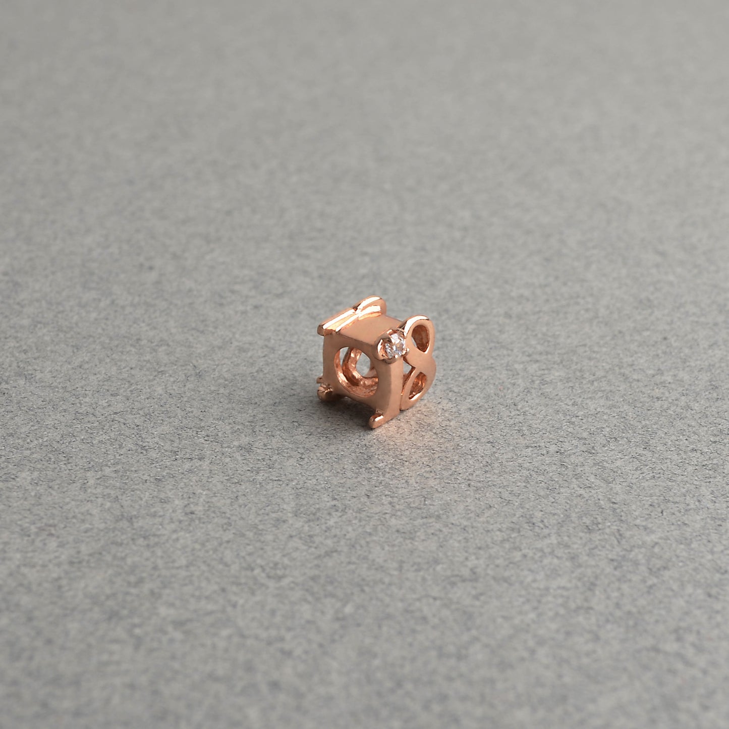 B Charm 18 With Cubic Zirconia
