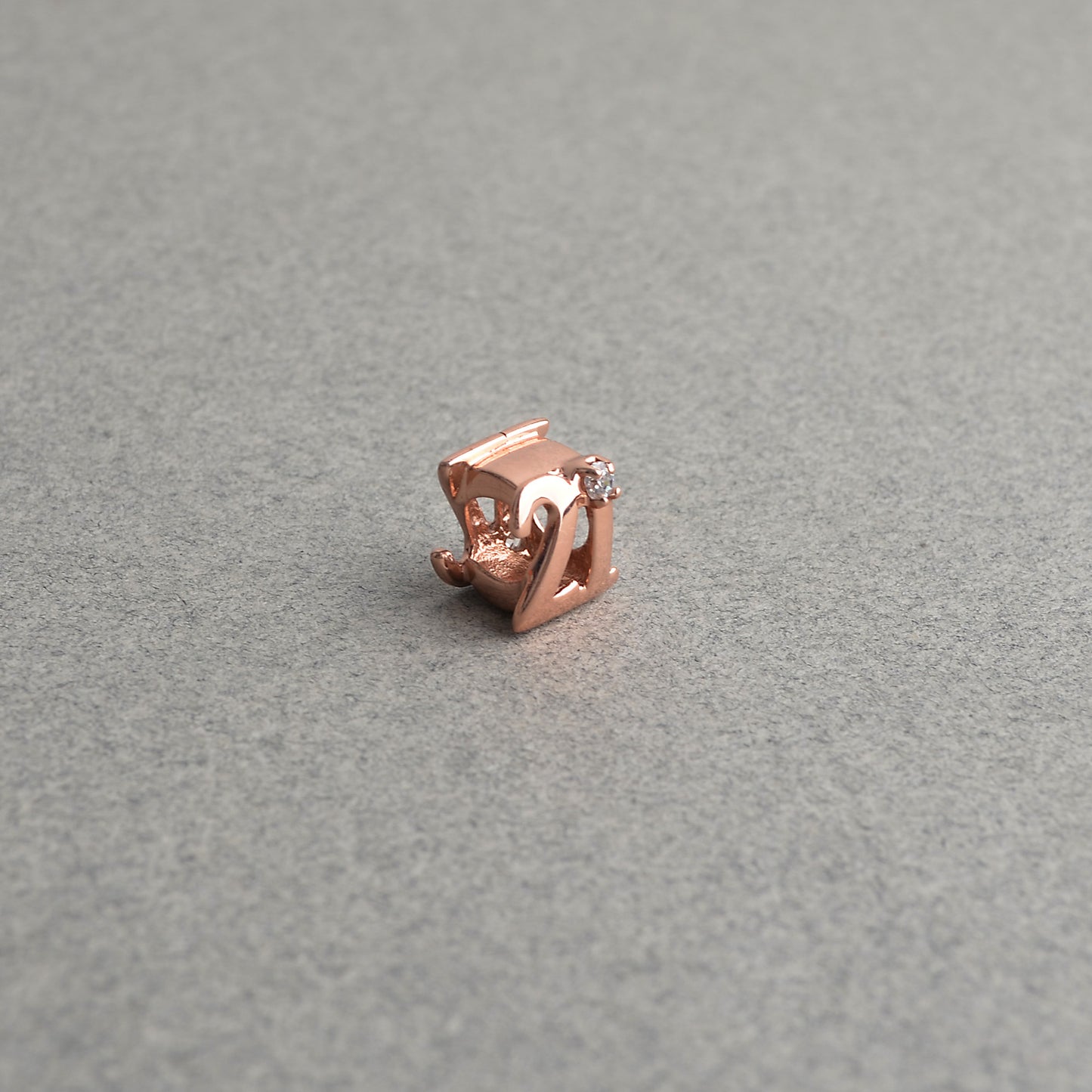 B Charm 21 With Cubic Zirconia