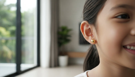 14K Gold Kids' Earrings in Malaysia: 2026 Safety & Style