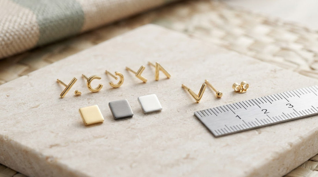 Alphabet Earrings Studs: How to Choose the Right Initial Pair