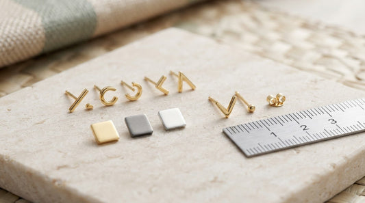 Alphabet Earrings Studs: How to Choose the Right Initial Pair