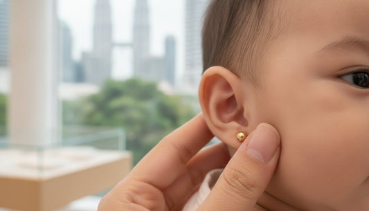 Anting-Anting Pertama Bayi: The 2026 Elite Guide to Baby’s First Earrings and Safe Piercing