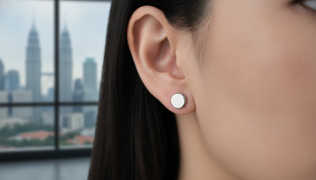 Medical Grade Titanium Earrings in Malaysia: The Elite 2026 Guide to Irritation-Free Jewelry