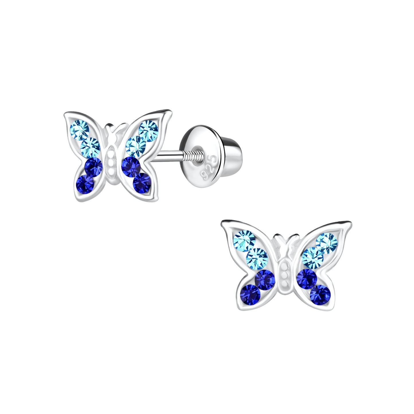 Edition Blue Butterfly Screwback