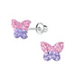 Edition Butterfly Pink/Purple Screwback
