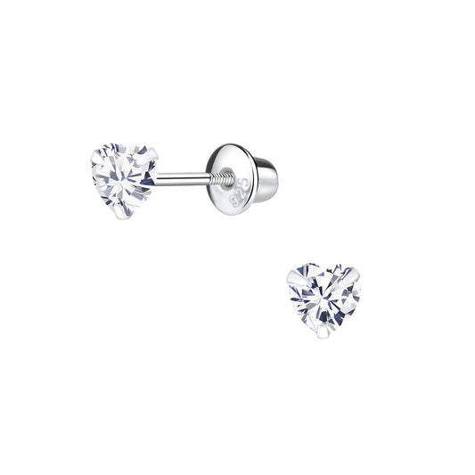 Edition Heart CZ Screwback