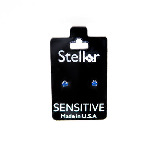 Stellar Sapphire Crystal 3MM S/S