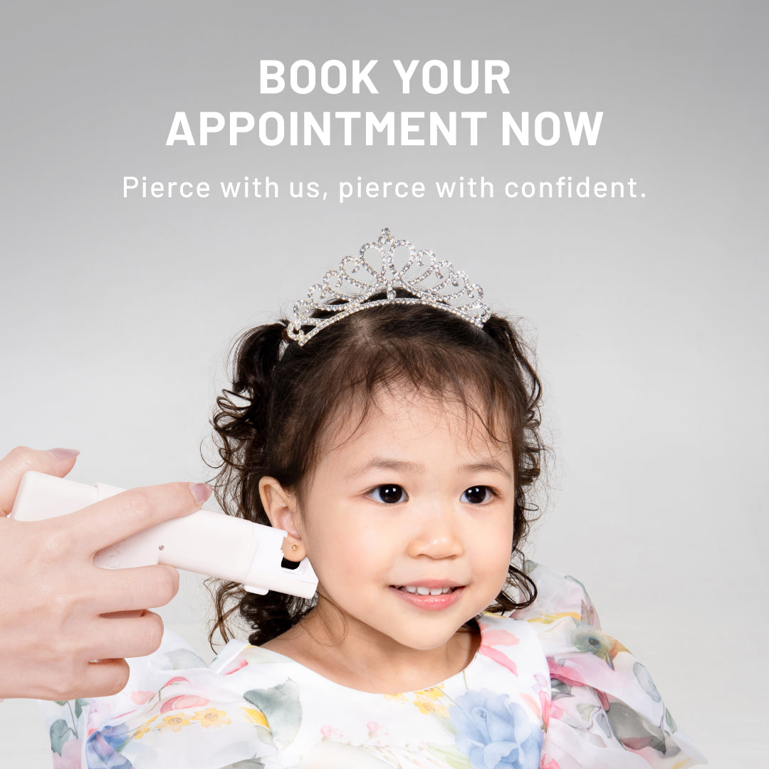 Book your professional ear piercing appointment now