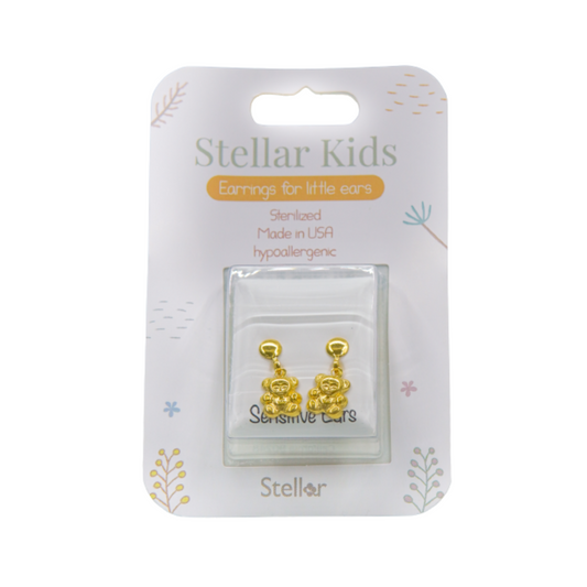 Gold Plated Drop Teddy